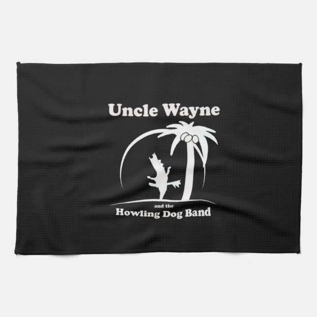 Uncle Wayne and the Howling Dog Band Towel (Horizontal)