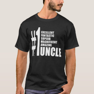 Uncles Birthdays Gifts : Number One Uncle T-Shirt