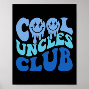 Uncles Club Best Uncle Ever Funny Fathers Day Pock Poster