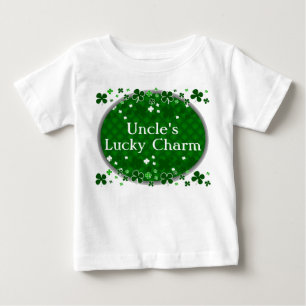 Uncle's Lucky Charm, St. Patrick's Day Baby T-Shirt