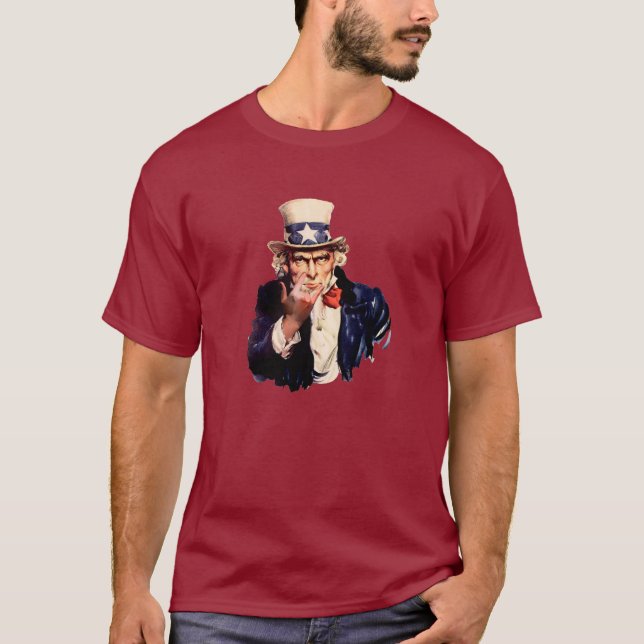 UNCLESAM RAGE T-Shirt (Front)
