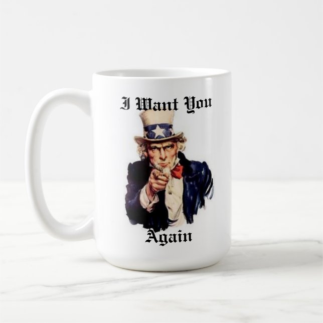 UncleSamAgain Coffee Mug (Left)