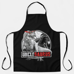 Unclesaurus Dinosaur Uncle Saurus Apron