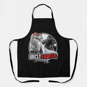 Unclesaurus Dinosaur Uncle Saurus Apron