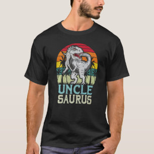 Unclesaurus Family Matching Trex  Dino  Birthday T-Shirt