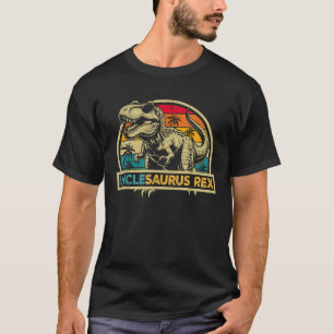 Unclesaurus Rex Dinosaur Uncle Saurus Rex Family T-Shirt