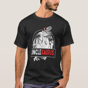 Unclesaurus Rex Uncle Saurus Dinosaur Men Boys T-Shirt