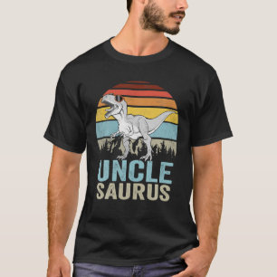 Unclesaurus T Rex Dinosaur Uncle Saurus Family Din T-Shirt