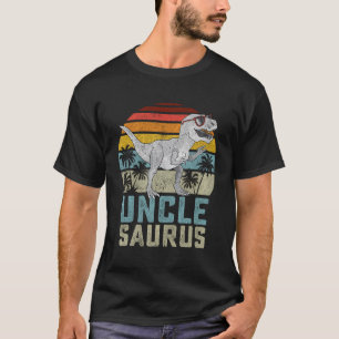 Unclesaurus T Rex Dinosaur Uncle Saurus Family T-Shirt