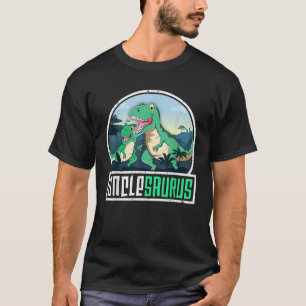 Unclesaurus T Rex Uncle Dinosaur Saurus Men Matchi T-Shirt