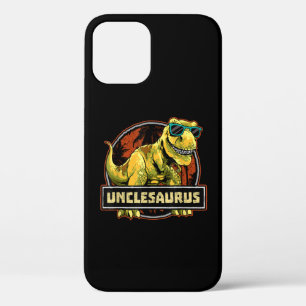 Unclesaurus T rex Uncle Saurus Dinosaur iPhone 12 Case