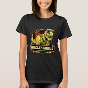 Unclesaurus T rex Uncle Saurus Dinosaur T-Shirt