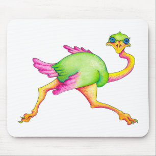 Uncommon Ostrich Mouse Pad