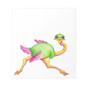 Uncommon Ostrich Notepad