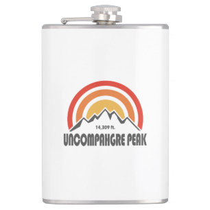 Uncompahgre Peak Hip Flask