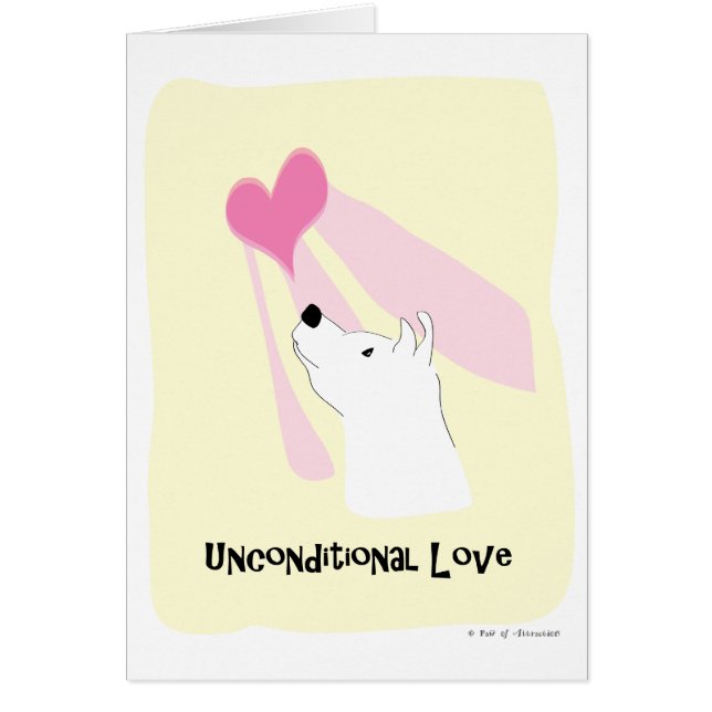 Unconditional Love Dog - Paw of Attraction (Front)