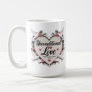 Unconditional Love – Forever & Always, Mum  Coffee Mug