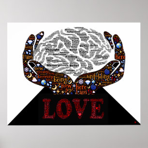 Unconditional love is the path to self-realization poster
