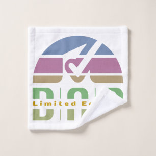 Unconditional Love: The Heart of Fatherhood Wash Cloth