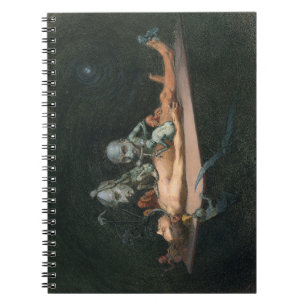 Unconscious Man Chloroform Seeing Demons Notebook