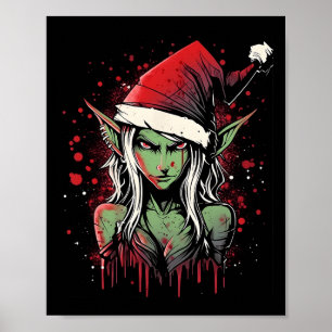 Unconventional Cheer Holidays With Our Punk Christ Poster