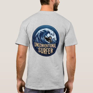 Unconventional Surfer Mat Surfer Logo T-Shirt