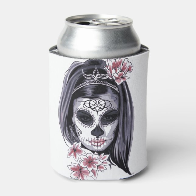 Unconventionally Beautiful w/Monogram Can Cooler (Can Front)