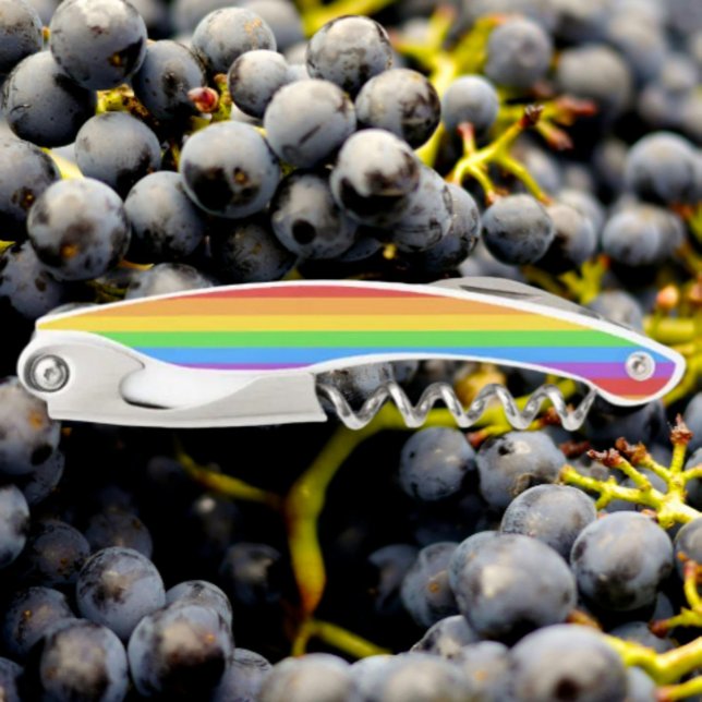 Uncork with Pride: Rainbow Flag Corkscrew (Creator Uploaded)