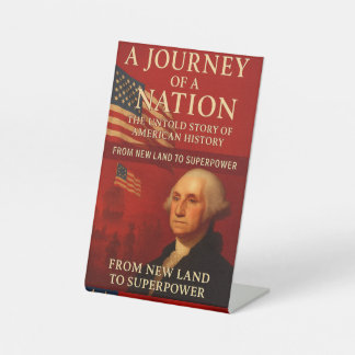 Uncover the Untold Story of American History Pedestal Sign