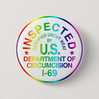 UNCUT 6 CM ROUND BADGE