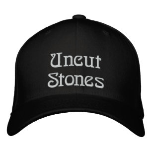 Uncut Stones Fitted Hat