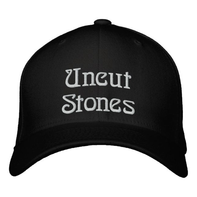 Uncut Stones Fitted Hat (Front)