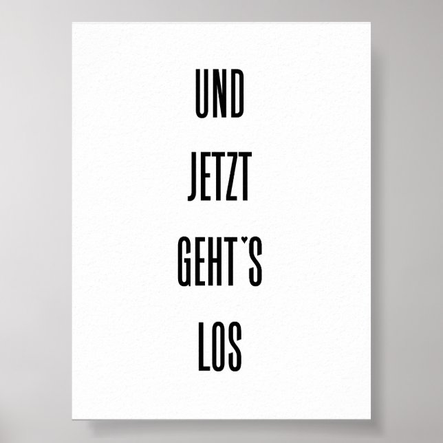 Und jetzt geht's los - poster (Front)