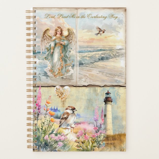 Undated Weekly Monthly Religious Planner 5.5 x 8.5 (Front)