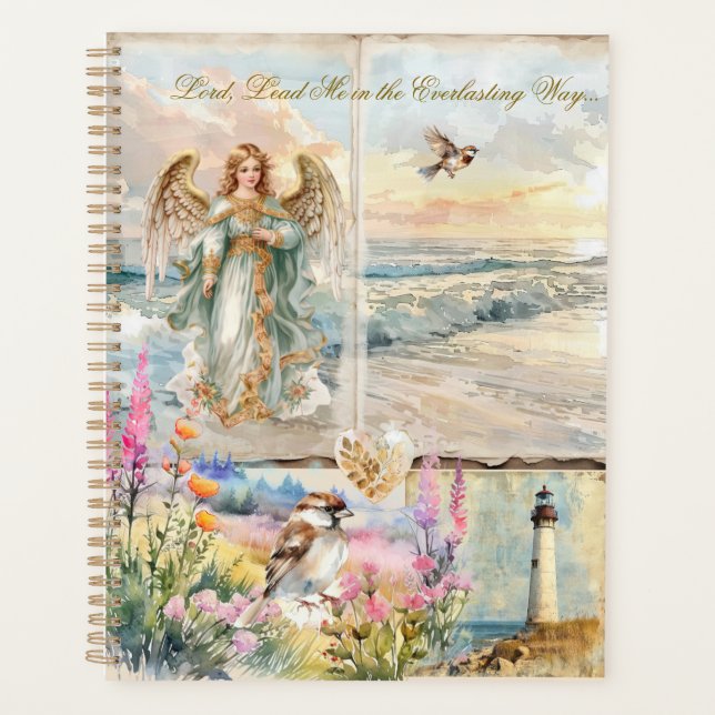 Undated Weekly Monthly Religious Planner Large (Front)