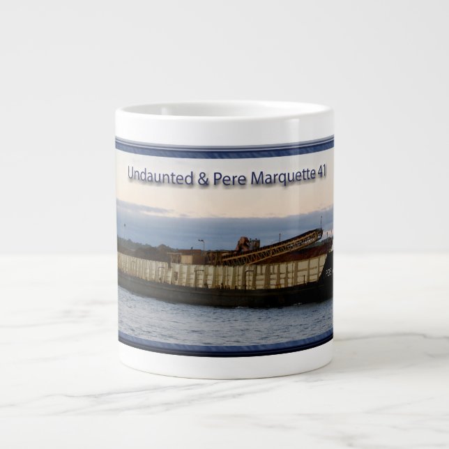Undaunted & Pere Marquette 41 jumbo mug (Front)