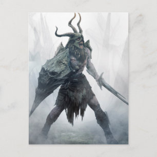 Undead Draugr Warrior Postcard