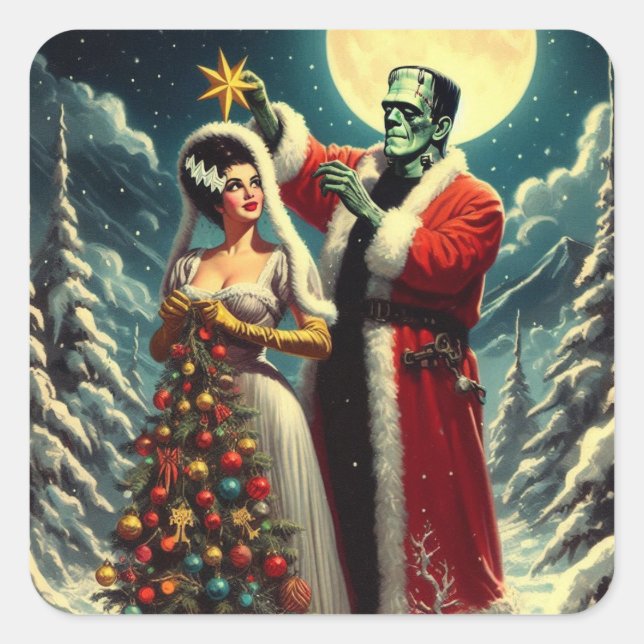 Undead Holiday stickers  (Front)