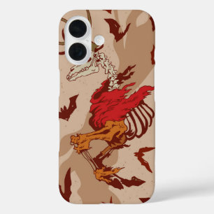 Undead Stag Halloween iPhone 16 Case