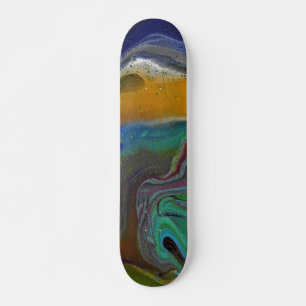 Undecided 2 Psychedelic Abstract Skateboard Deck