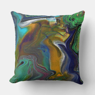 Undecided 3 Colourful Abstract Accent Pillow