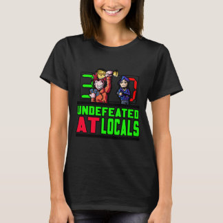 Undefeated At Locals Custom Name/Number Shirt