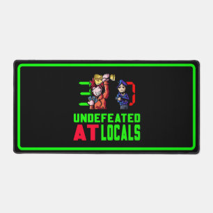 Undefeated At Locals Logo Desk Mat