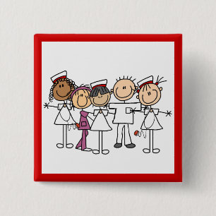 undefined 15 cm square badge