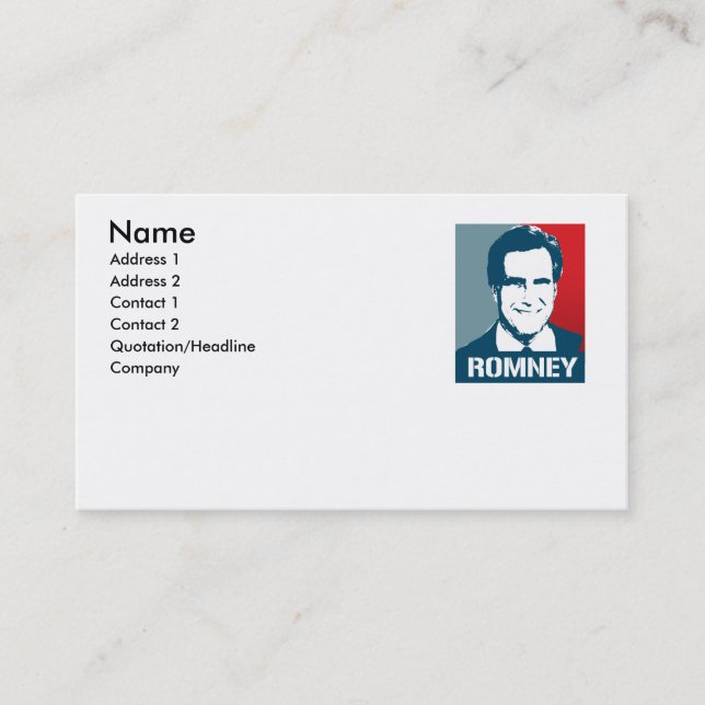 undefined business card (Front)