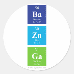 undefined classic round sticker