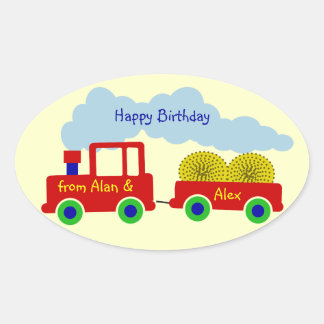 undefined oval sticker