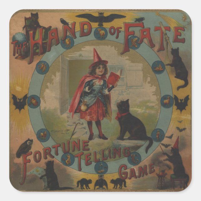 undefined square sticker (Front)