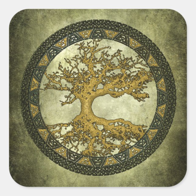 undefined square sticker (Front)