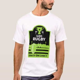 Under 20's Junior Rugby Players T-Shirt